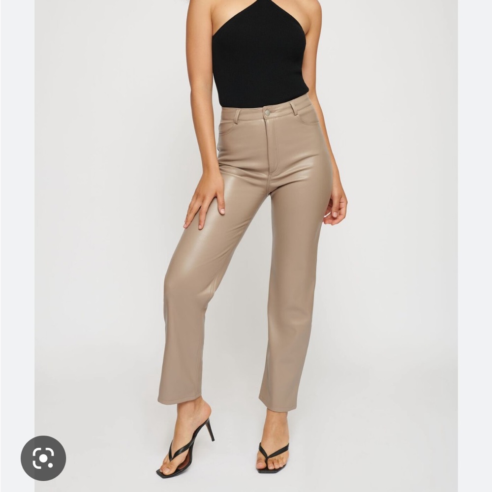 Dynamite Faux Leather Pants